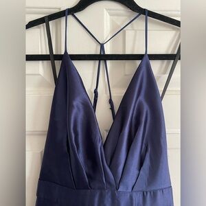 Windsor navy prom dress
